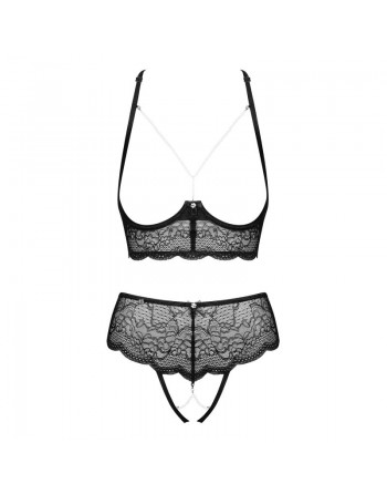 Pearlove Ensemble 2 pcs ouvert - Noir