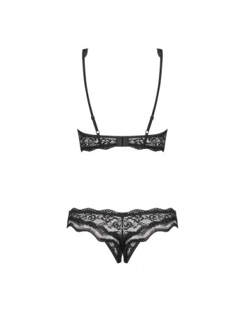 Luvae Ensemble ouvert 2 pcs  - Noir