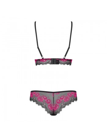 Tulia Ensemble 2 pcs - Noir et Fuchsia