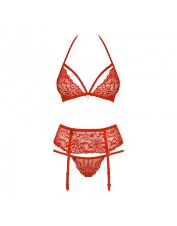 838-SEG-3 Ensemble 3 pcs - Rouge