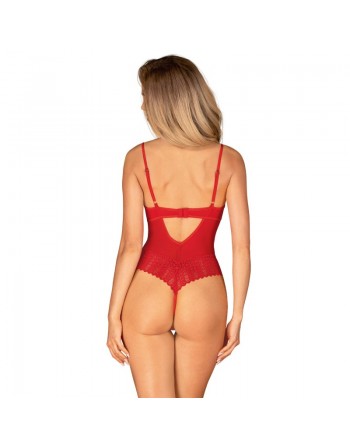 Ingridia body ouvert - Rouge