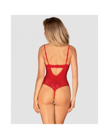 Ingridia body ouvert - Rouge