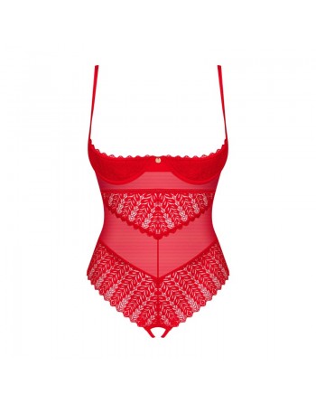 Ingridia body ouvert - Rouge