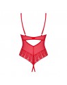 Ingridia body ouvert - Rouge