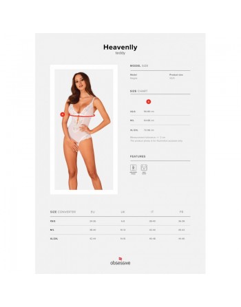 Heavenlly Body ouvert - Blanc