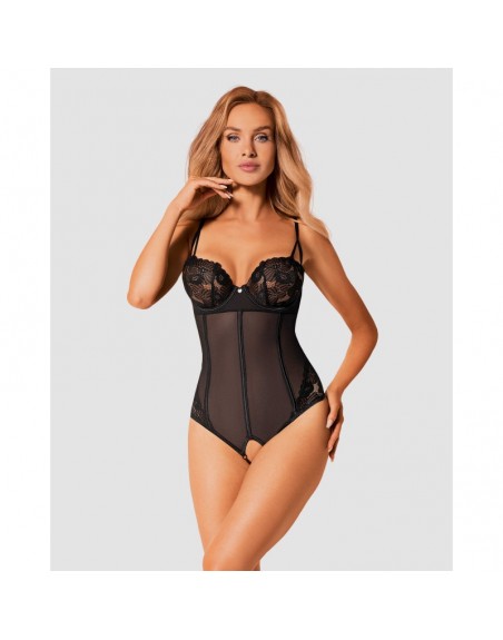 Serena love Body ouvert - Noir