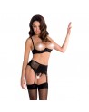 Clarisse Ensemble ouvert 3 pcs - Noir