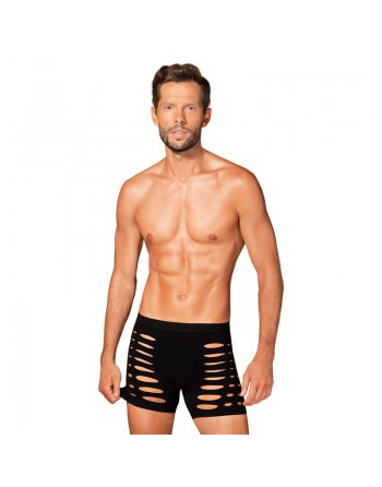 M104 Boxer short Homme noir